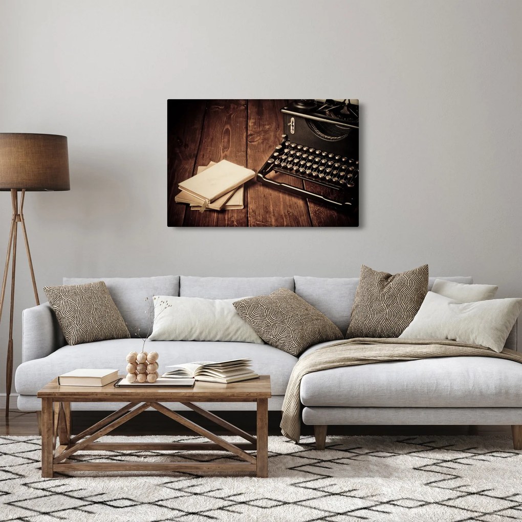 Egy írógép képe (90x60 cm)