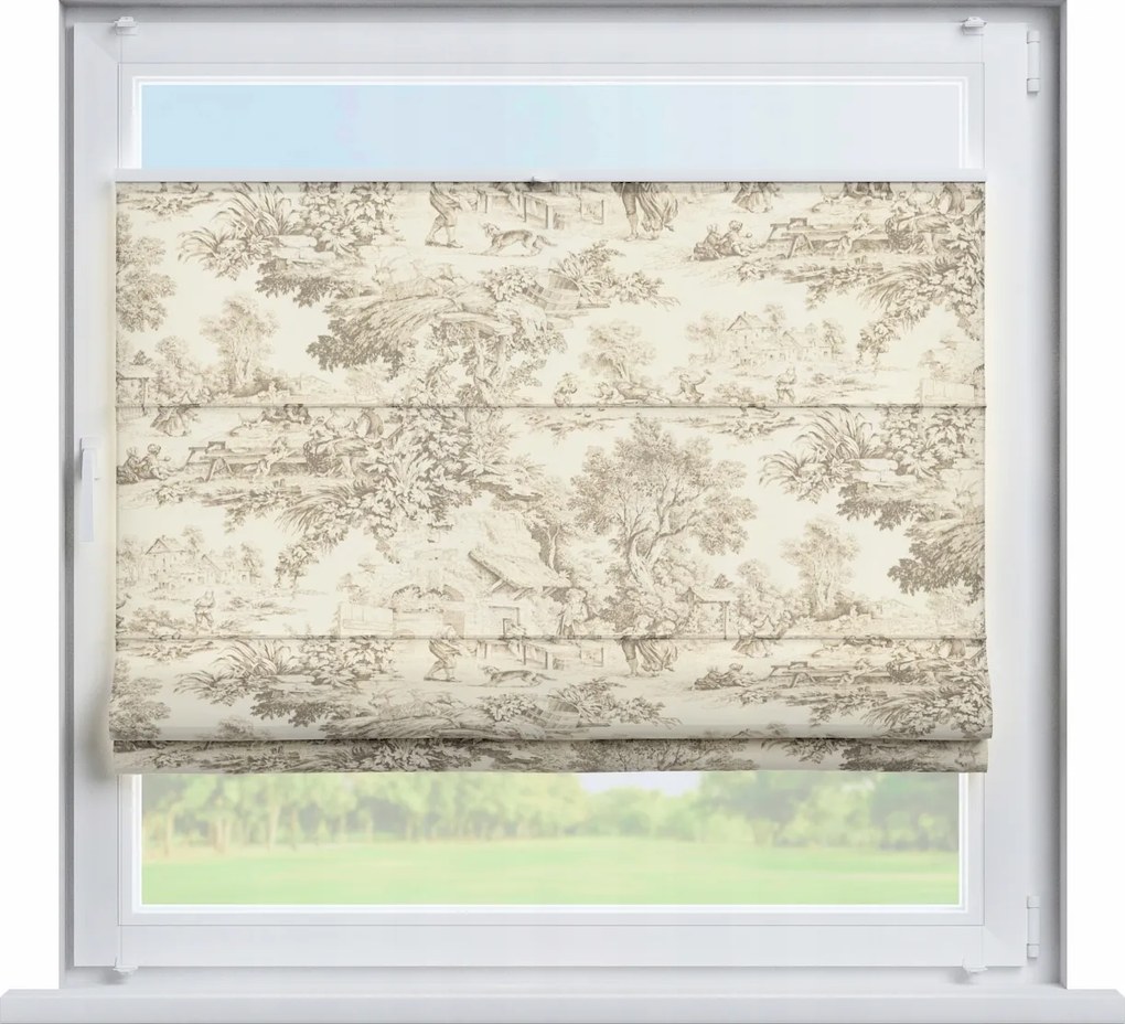 Kész pliszírozott roló római Szicília 140x180cm bézs