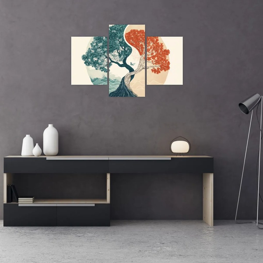 Kép – Energiafa (90x60 cm)