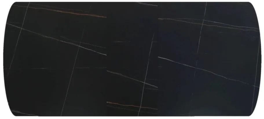 Vector bővíthető étkezőasztal fekete 180-220cm