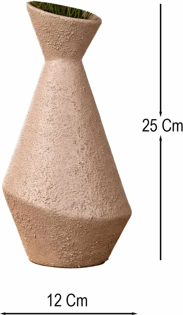 Canopa kerámia váza, Ø12 cm