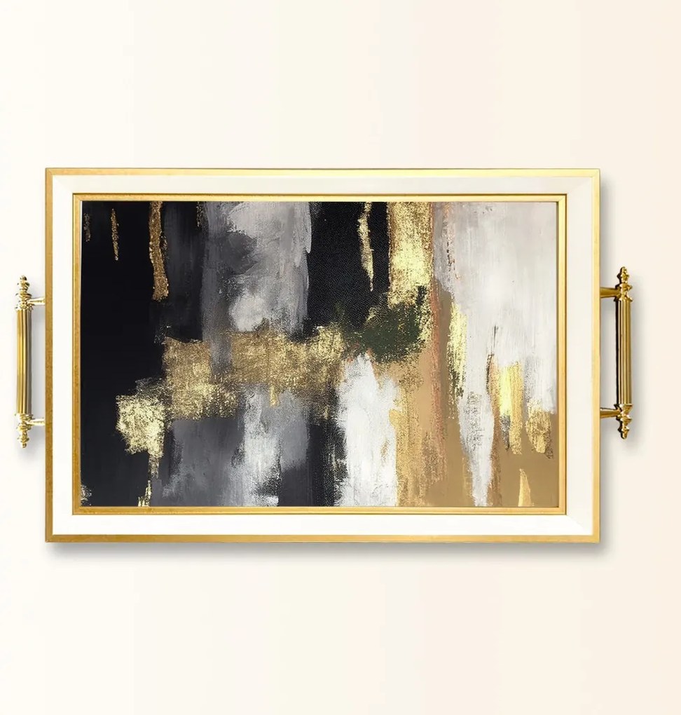 Üveg tálca, 38×24 cm – TPB9840