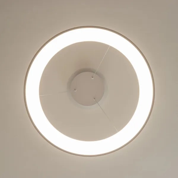 Brilagi - Dimmelhető LED-függőlámpa kábelen FALCON II LED/99W/230V, átmérő 60 cm, fehér + távirányító