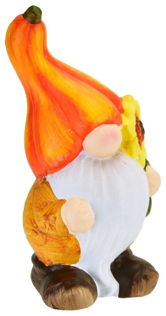 Kerámia manó napraforgóval, 7,5 x 17 x 7,5 cm