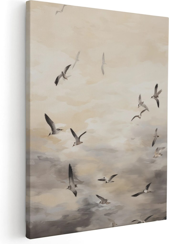 Vászonkép Nappaliba Falikép Felhők 50x70 cm több minta