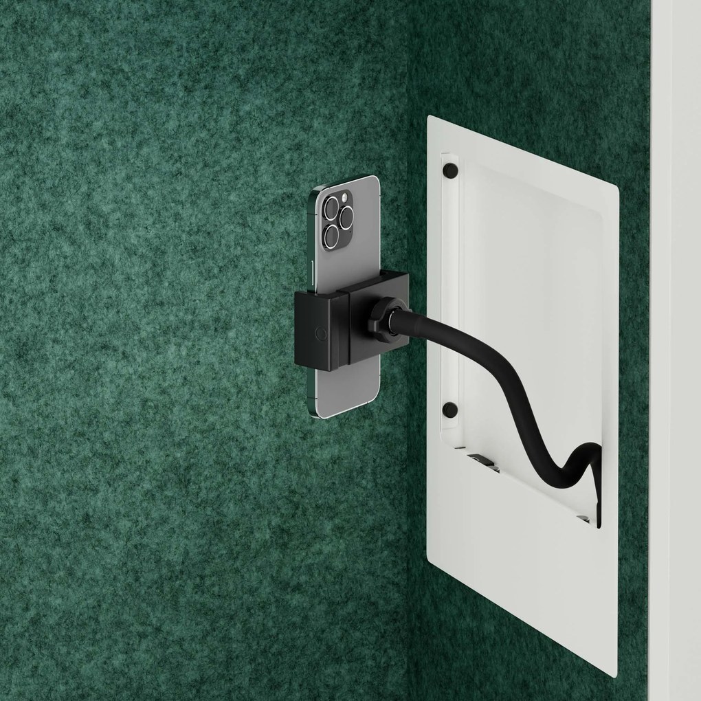 Sally 600mm  korpus Biały - siedzisko Zielony