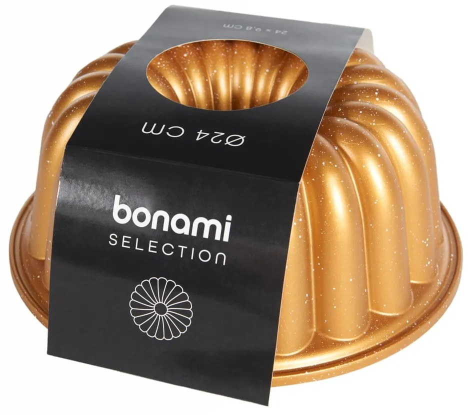 Lotus aranyszínű öntött alumínium sütőforma - Bonami Selection