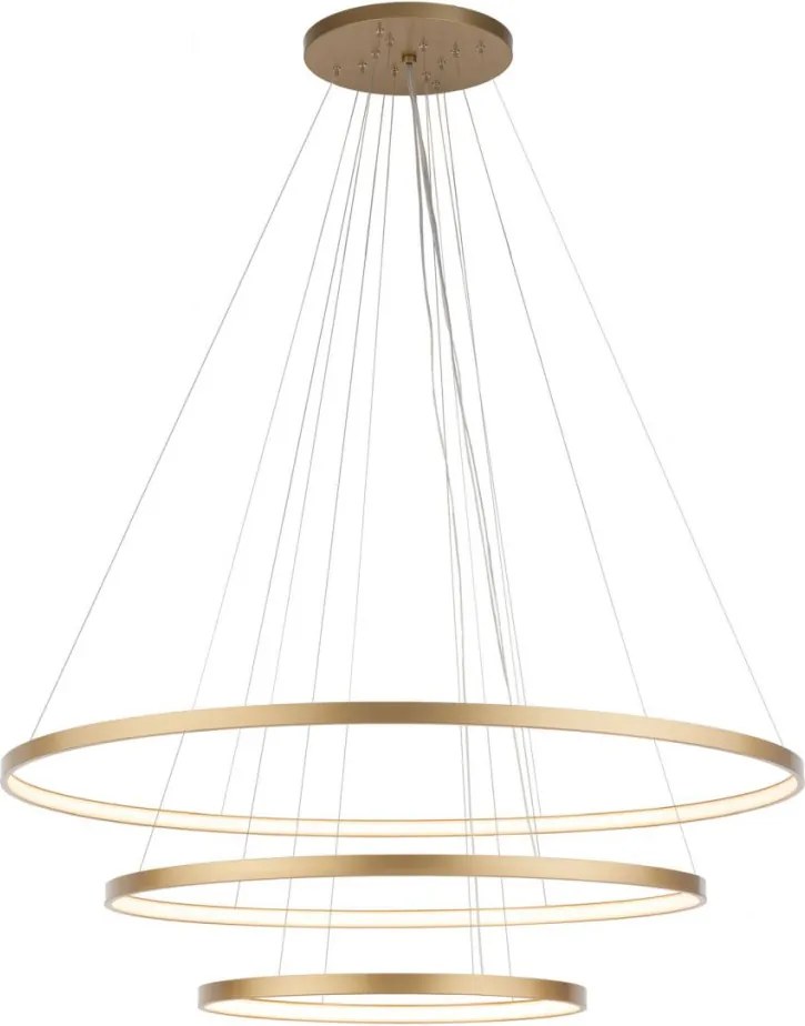 ANTIGO 5420 AGARI Modern Led Függesztett Lámpa Arany LED IP20