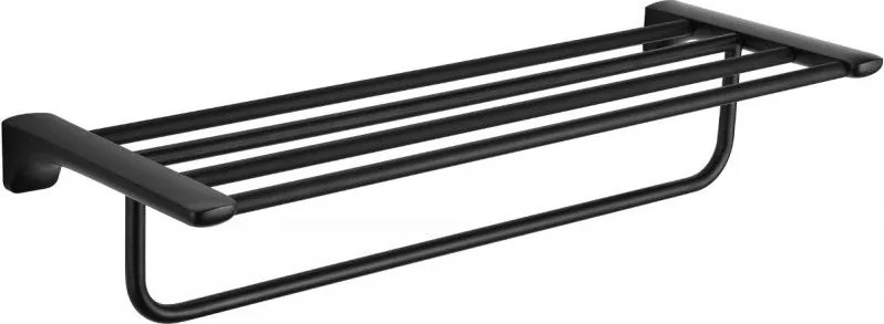 Mexen Lea törölközőtartó polc, fekete - 7026020-70