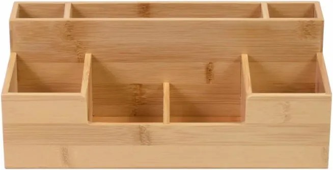 Irodaszer-szervező bambusz 30 x 15 x 11 cm