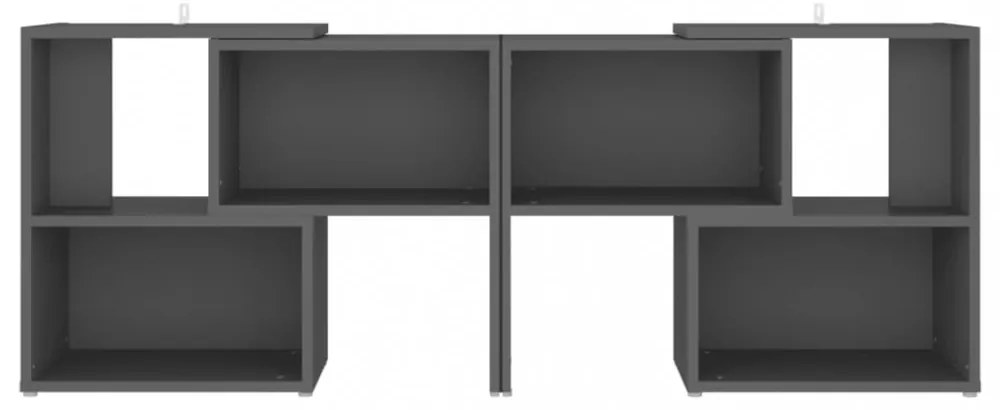 szürke szerelt fa TV-szekrény 104 x 30 x 52 cm