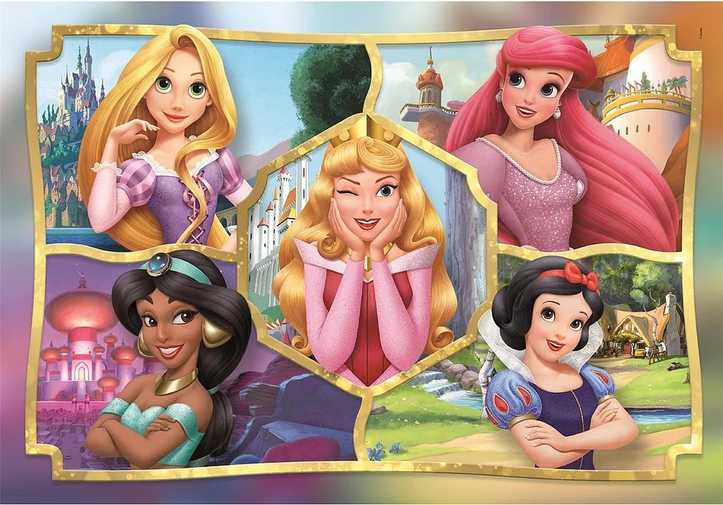 Disney Hercegnők Ladies 104 db-os puzzle Clementoni
