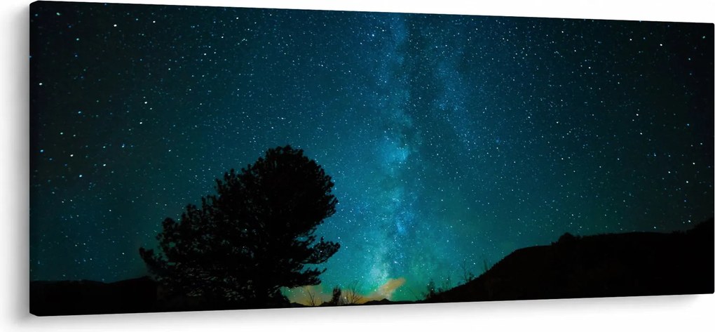Egy éjszakai égbolt csillagokkal (120x50 cm)