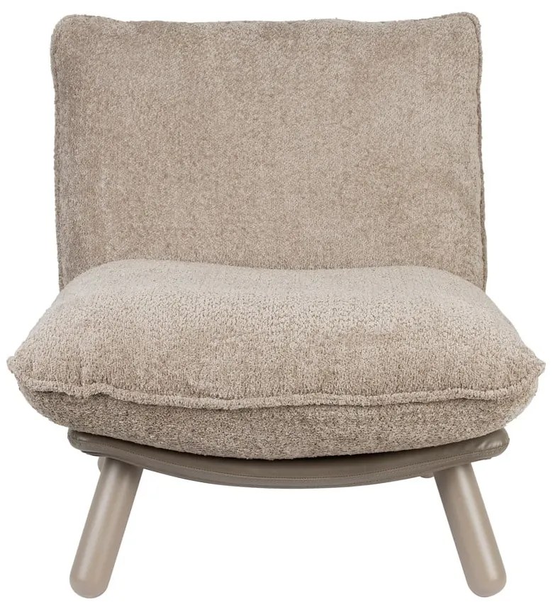 Világosbarna fotel Lazy Sack – Zuiver