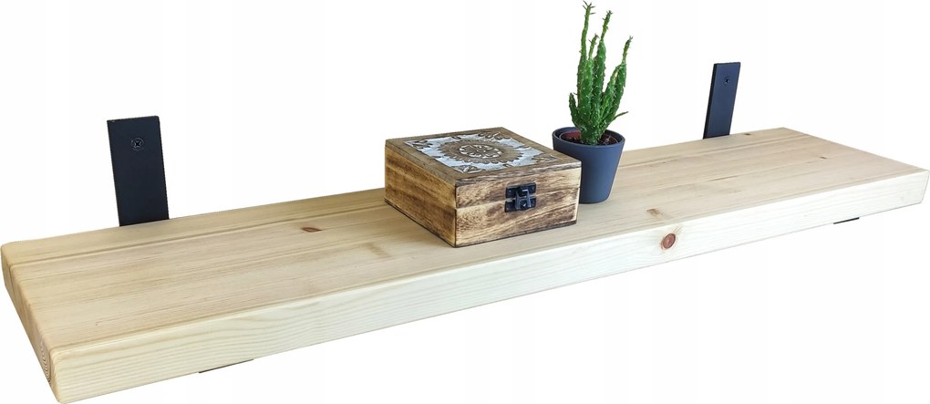 Falra akasztható vastag polc Loft 40cm x 20cm Industrial