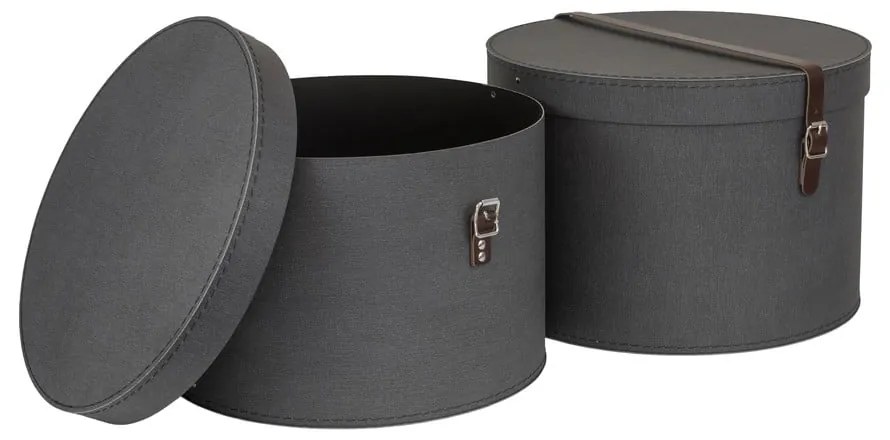 Rut 2 db-os fekete doboz szett - Bigso Box of Sweden