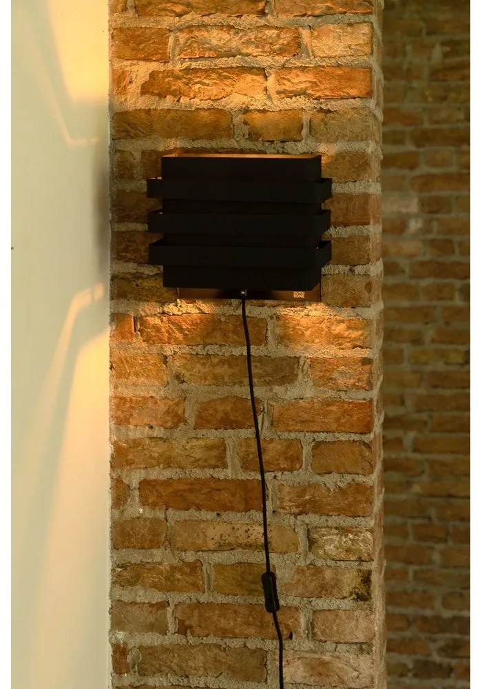 Fekete fali lámpa Dumont – Dutchbone