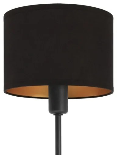 MADELA rúdon szerelt csillár 5xE14/40W/230V fekete