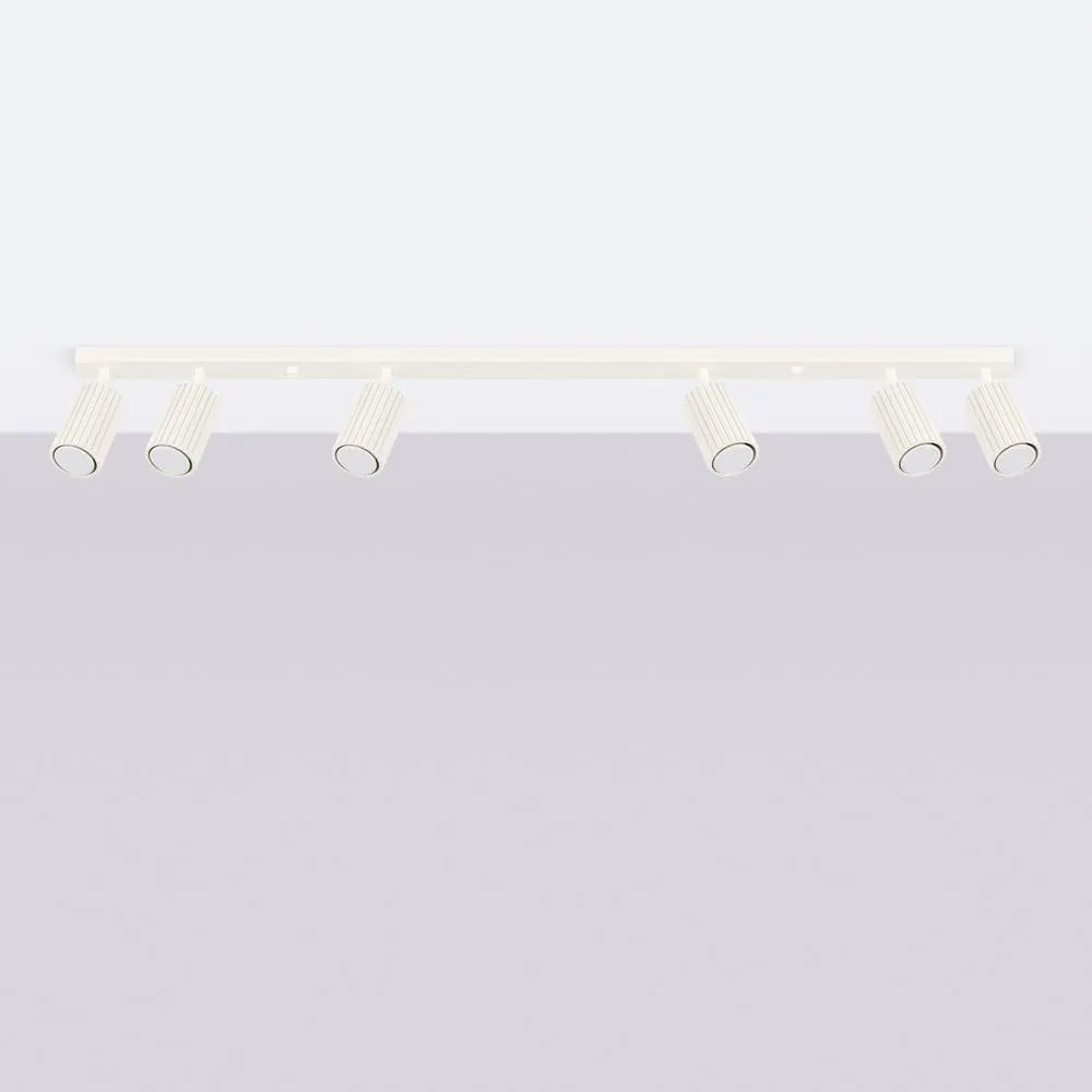 Krémszínű spotlámpa 6,5x117 cm Gleam – Sollux