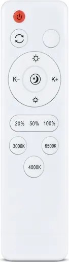 Brilagi - LED dimmelhető lámpatest ALSON LED/72W/230V 3000-6500K, tölgy, Ø 78 cm + távirányító