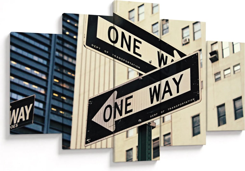 Kép - New York ONE WAY (150x105 cm)