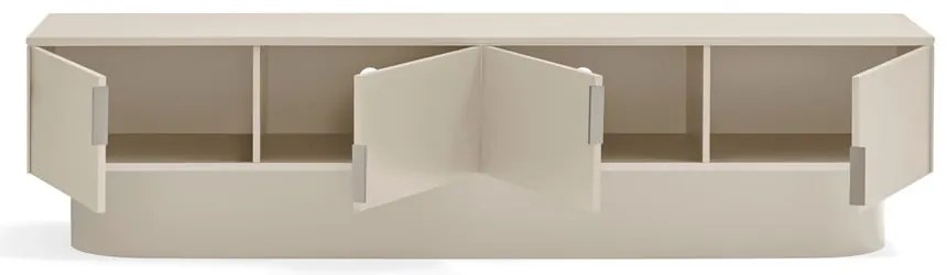 Bézs TV-állvány 200x50 cm Totem – Teulat