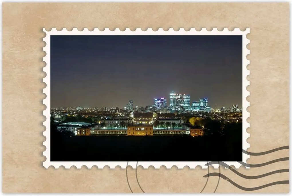 Poszterek 120x80 London az esti órákban