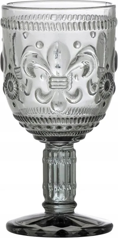 Bloomingville Cordelia Borospohár 280 ml 6 db Szürke