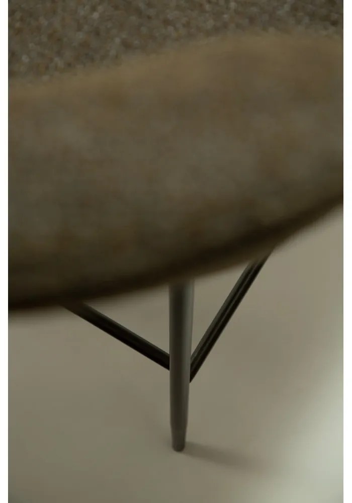 Khaki kárpitozott bárszék (ülésmagasság 67,5 cm) Glam – DAN-FORM Denmark