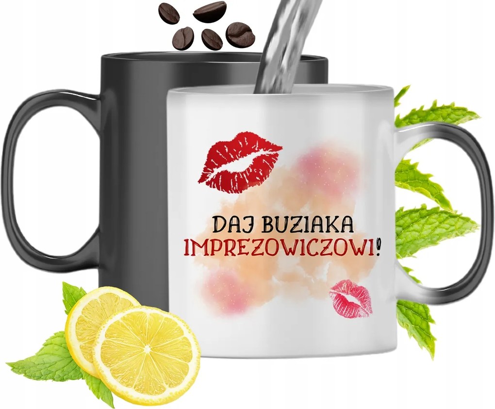 Mágikus Bögre Party Számára Színváltós, fényképes nyomtatással