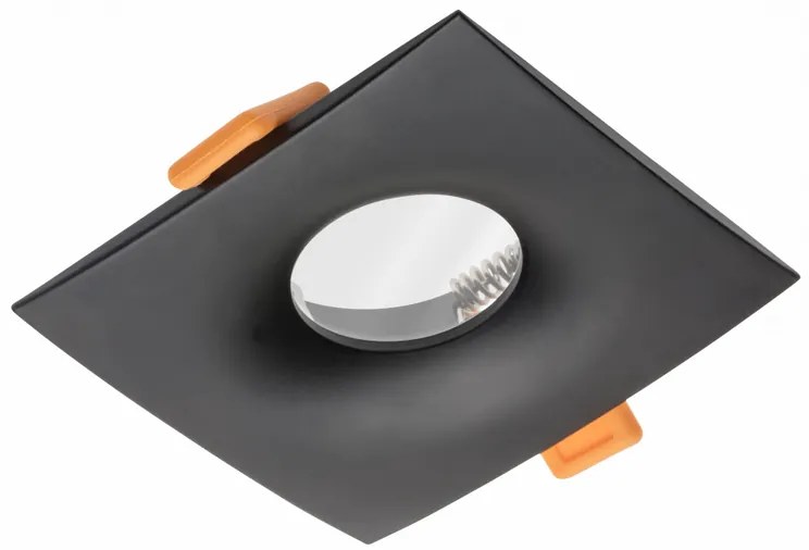 Lámpa Mennyezeti lámpatest ALESSIO, IP54, négyzet, fekete