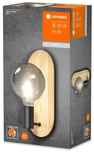 Ledvance - Fali lámpa DECOR WOOD 1xE27/8W/230V