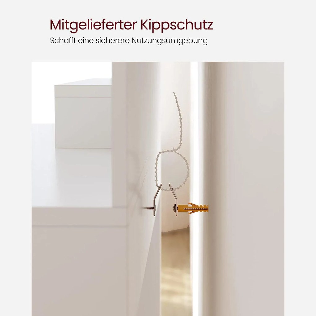 Smink asztal, fésülködőasztal tükörrel, fehér