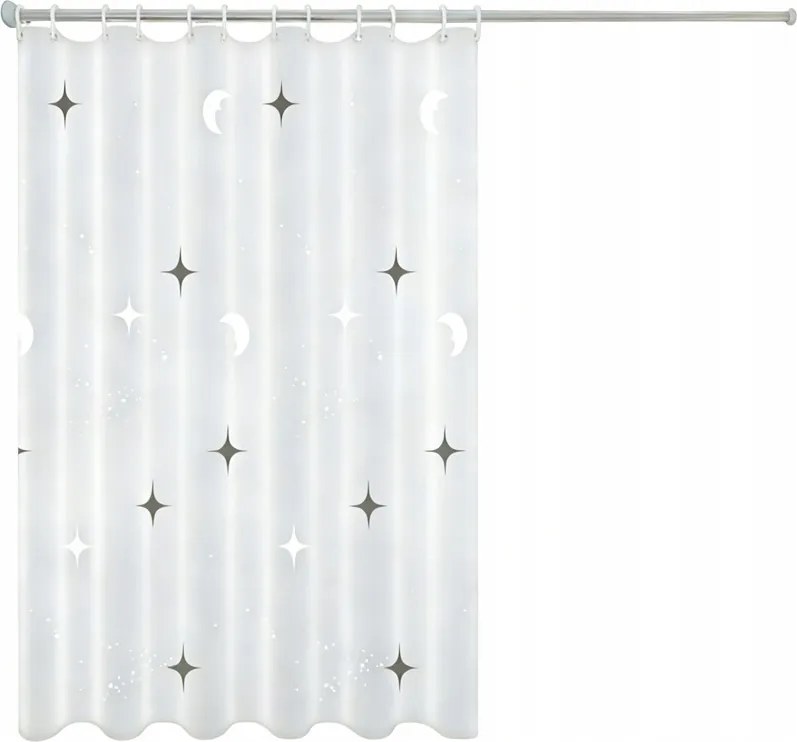 Zuhanyfüggöny Vízálló És Vastagabb 180×200 CM