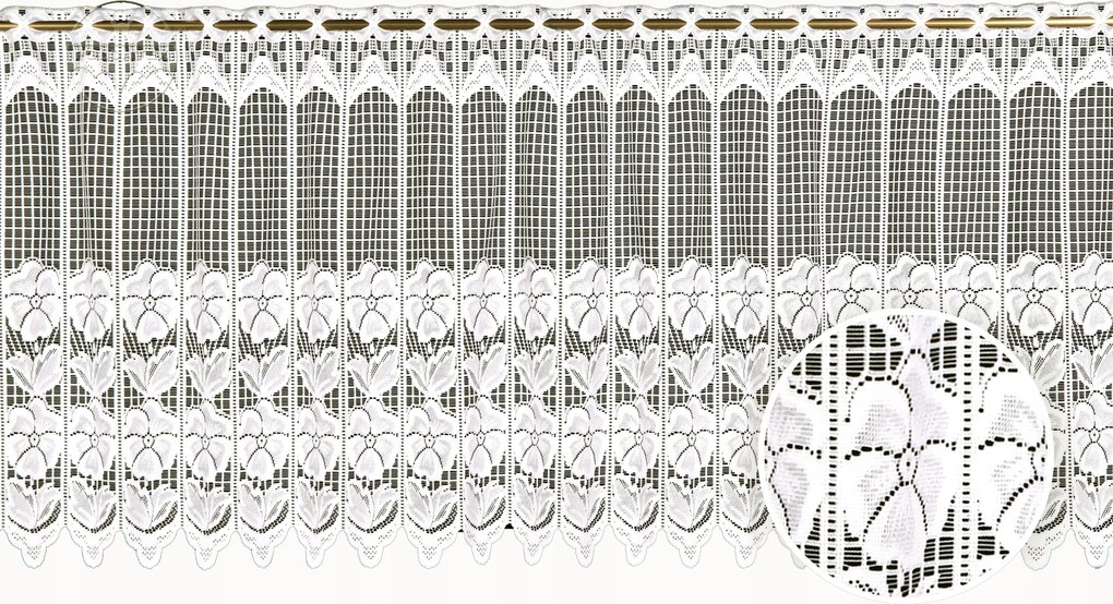Mg Függöny Irigység jacquard ekrü 3620 150x60CM kész M