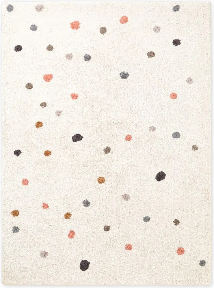 Krémszínű mosható-kézi szövésű pamut gyerek szőnyeg 140x200 cm Snuggle Pippo – Hanse Home