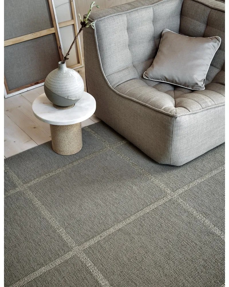 Bézs kültéri-beltéri szőnyeg 70x100 cm Ada Dark Linen – Pappelina