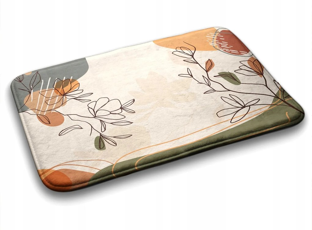 Fürdőszobaszőnyeg Geometrikus Absztrakt 90x60 cm