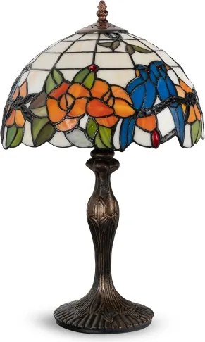 BRILAGI - Tiffany vitrázs asztali lámpa JUNGLE 1xE27/60W/230V