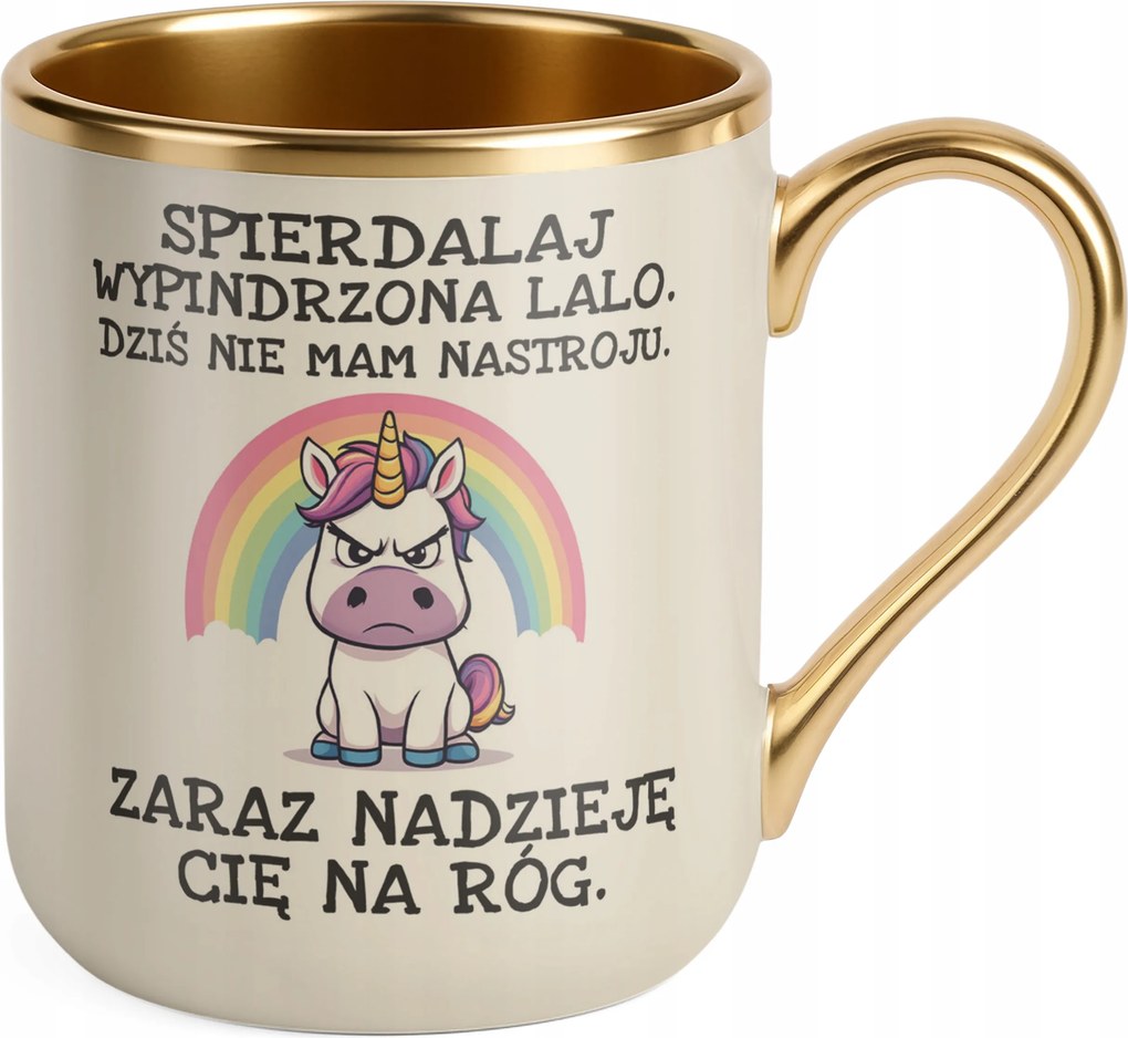 Prémium Bögre Arany Ecru Spier*** Pihenő Lalo Vicces Ajándék