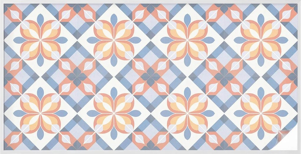 Furnérfólia Adatvédelem Szélvédőkhöz és Ablakokhoz Színes szimmetria 200x100