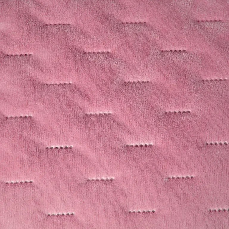 Bársonyos ágytakaró ASTRALIA, rózsaszín Méret: 200 x 220 cm