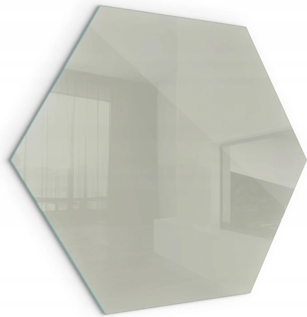Edzett üveg Kályha Alátétlap Kandalló Szín Szürke-zöld h40