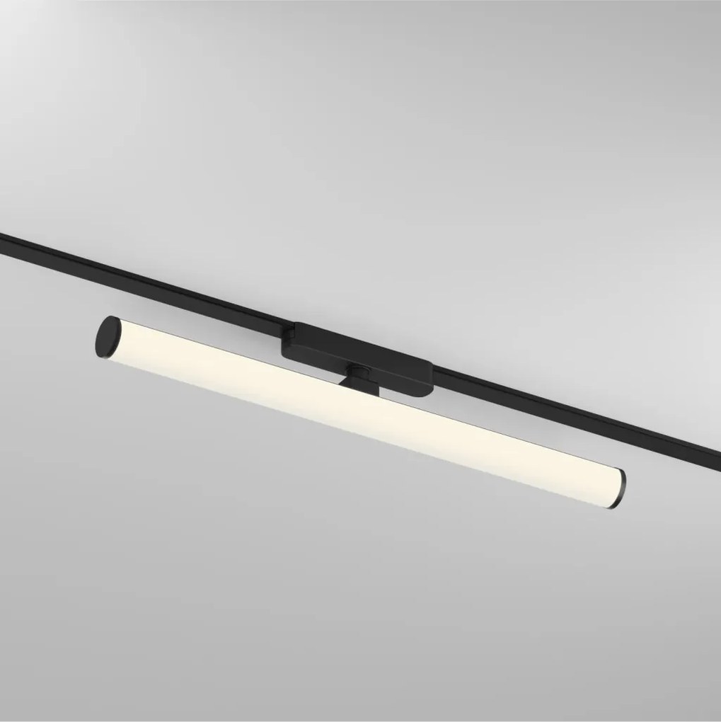 DK/EU-5325-BK Slim magnetic track light AIR RAY, 12W, 3000K, black color — DK/EU-5325-BK
