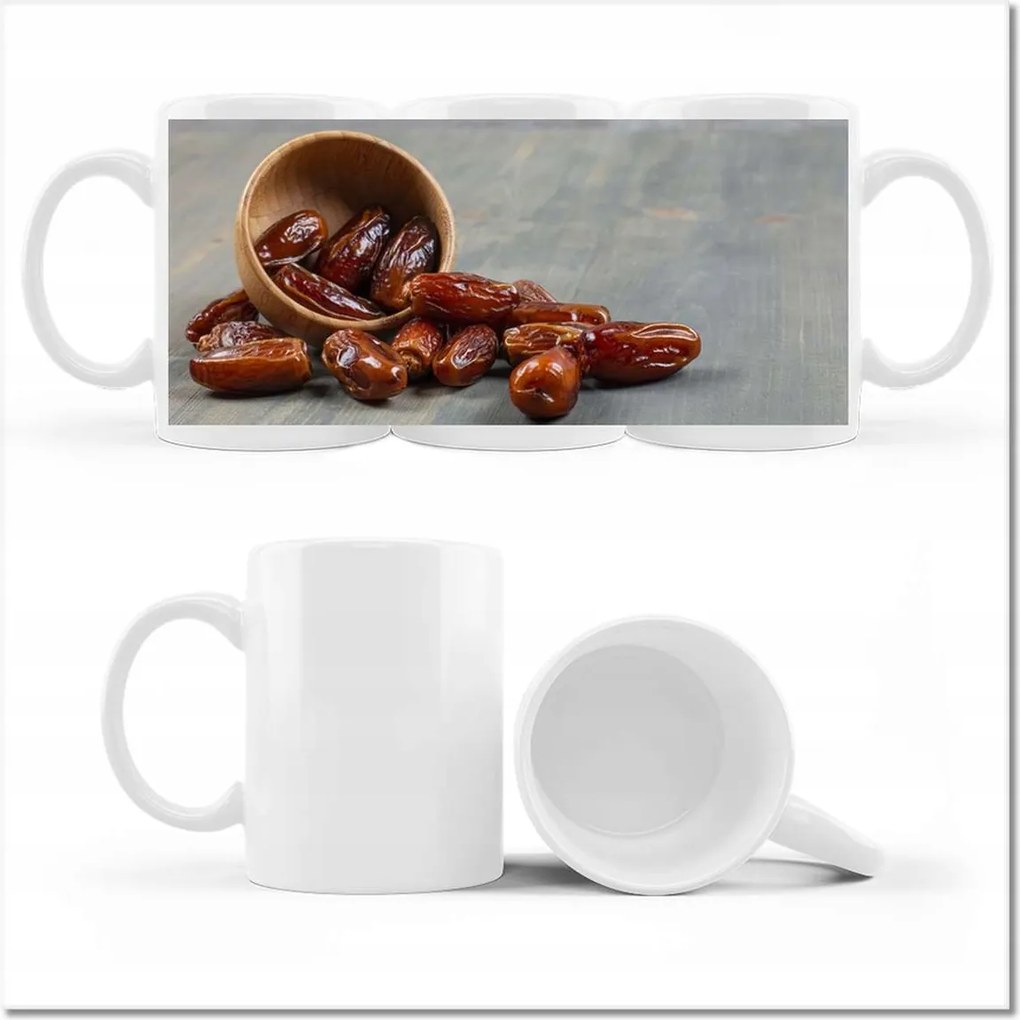 Szárított datolya mintás bögre