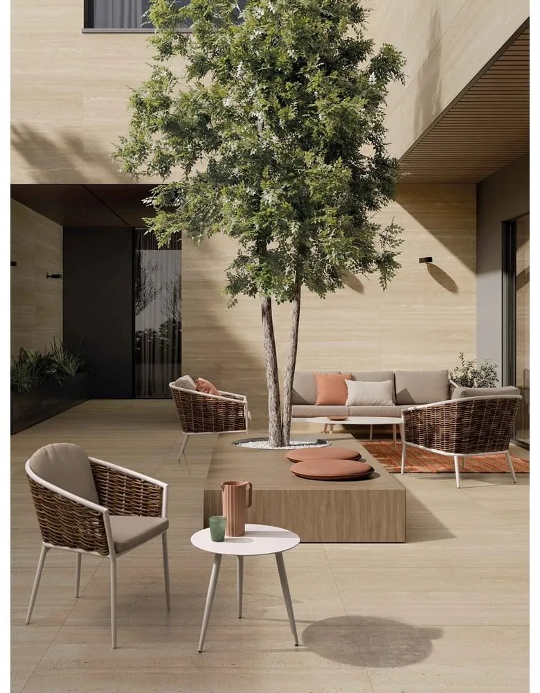 Alumínium kerek kerti kisasztal ø 50 cm Ridley – Bizzotto