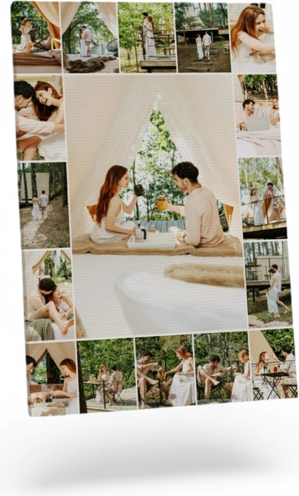 Fotó-vászonkép Az Ön fotója 40x60 Kollázs Kreátor Minta 17 Fotó