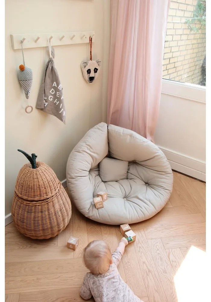 Mini Nido fehér relaxációs gyerekfotel - Karup Design
