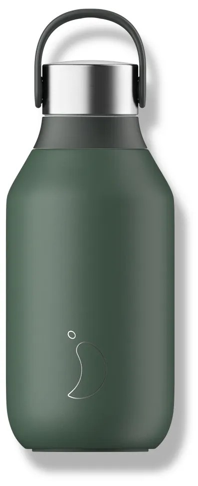 Termoláhev Chilly's Bottles - lesní zelená 350ml, edice Series 2