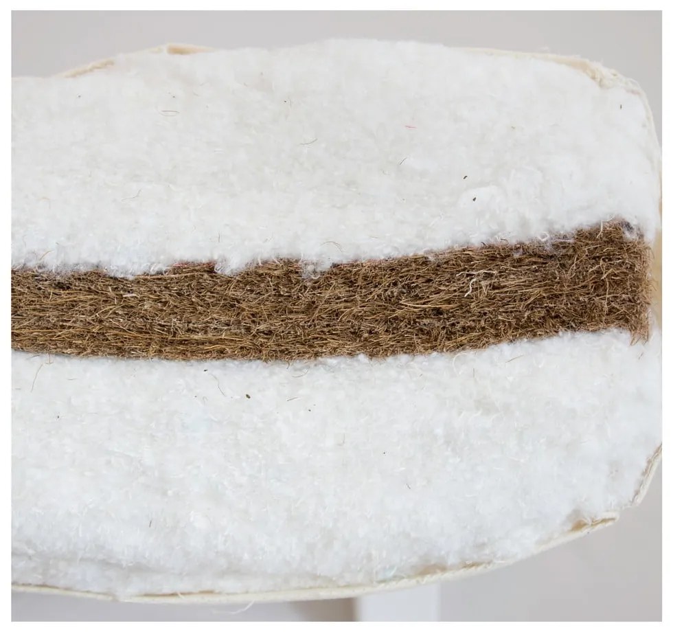 Fehér közepes keménységű futon matrac 120x200 cm Coco Natural – Karup Design